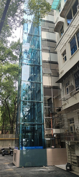 省政府西13棟宣傳部宿舍加裝電梯